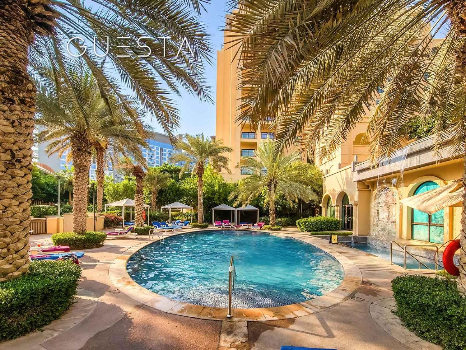 Fairmont Apartments The Palm, Free Access To Hotel Beach And Pools Дубай Екстер'єр фото